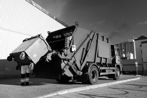 Business waste removal process in Sydenham office setting